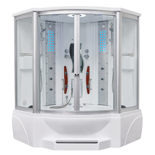 Mesa WS-608A Steam Shower Jetted Tub