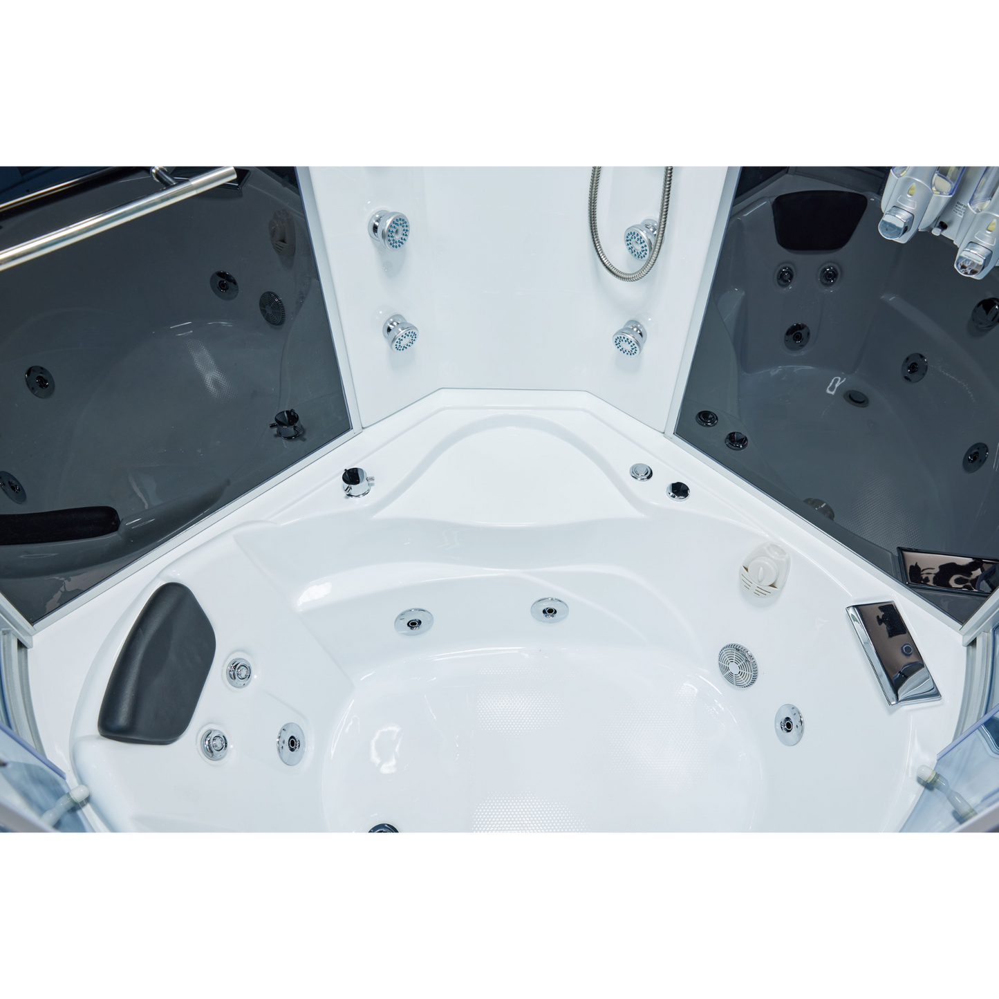 Mesa WS-609P Steam Shower Tub Combo - 48" x 48" x 85"