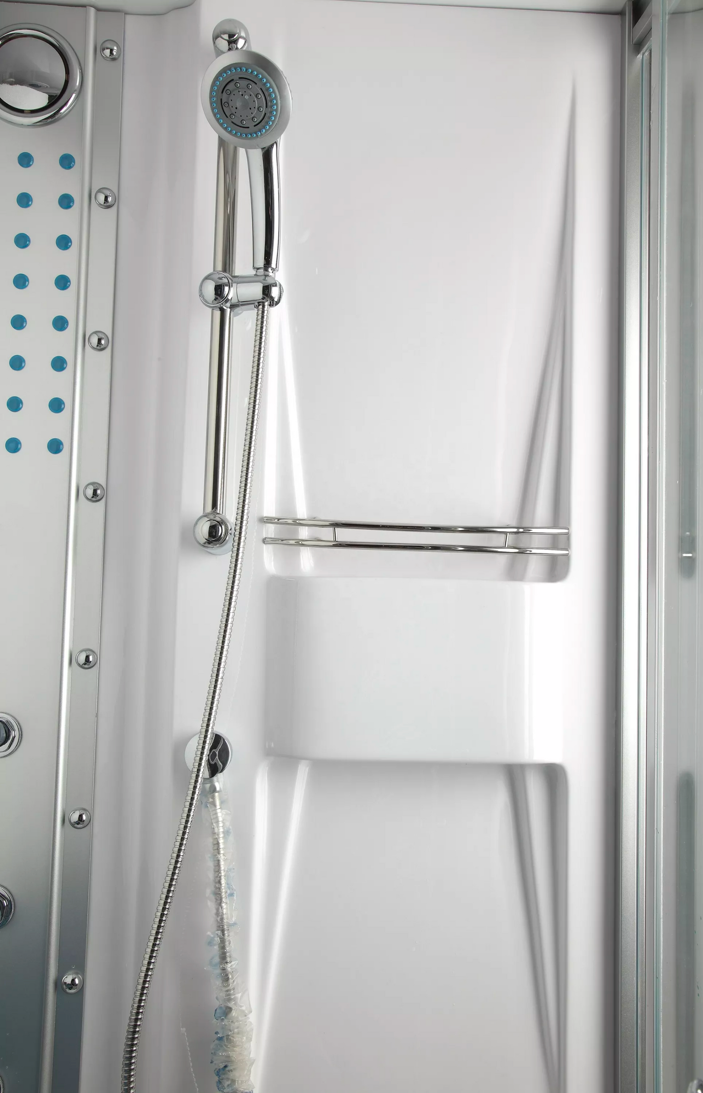 Mesa WS-608A Steam Shower Jetted Tub Combination 63" x 63" x 85"