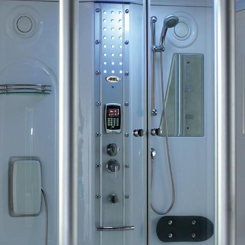 Mesa 807A Steam Shower Tub Combo 67"L x 35"W x 86"H