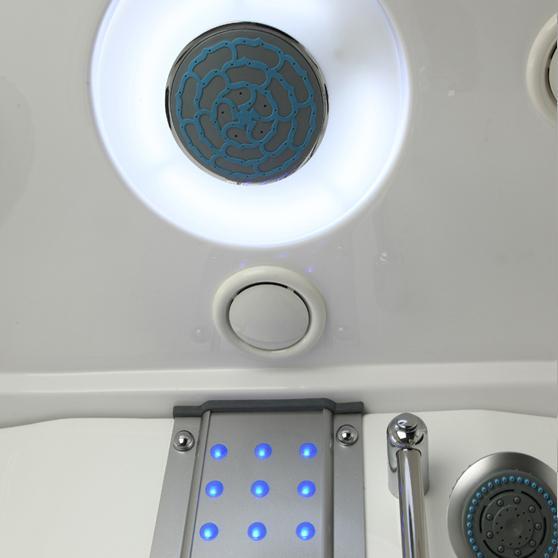 Mesa 807A Steam Shower Tub Combo 67"L x 35"W x 86"H