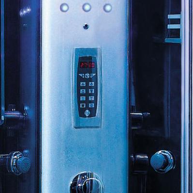 Mesa 9090K Steam Shower 36"L x 36"W x 87"H - Blue Glass
