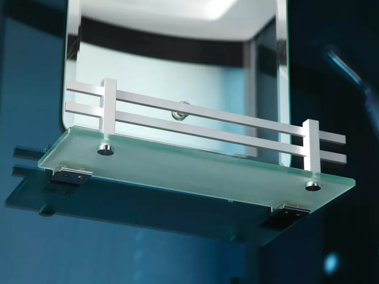 Shower shelf on Mesa WS-300A Steam Shower