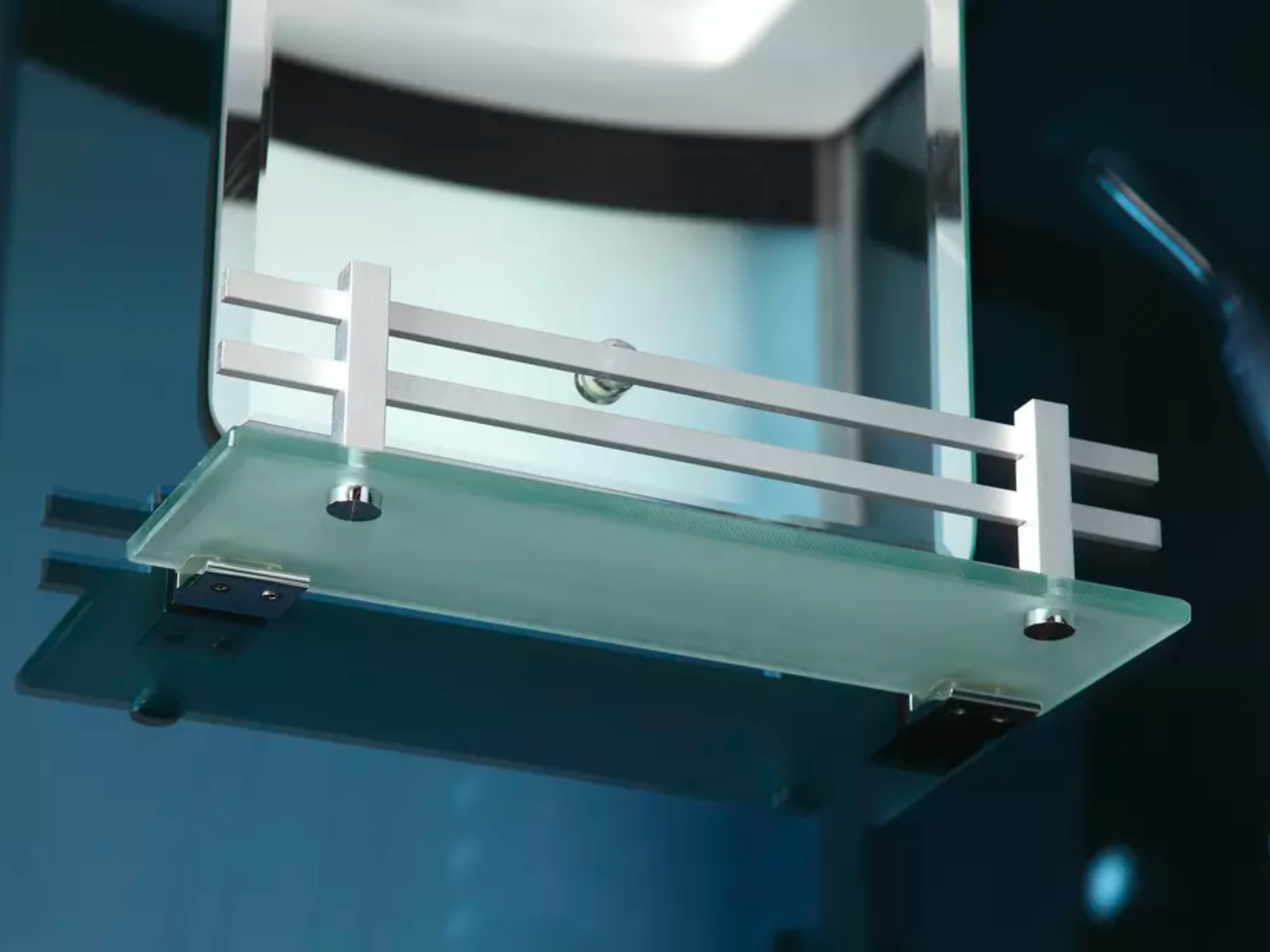 Shower shelf on Mesa WS-300A Steam Shower