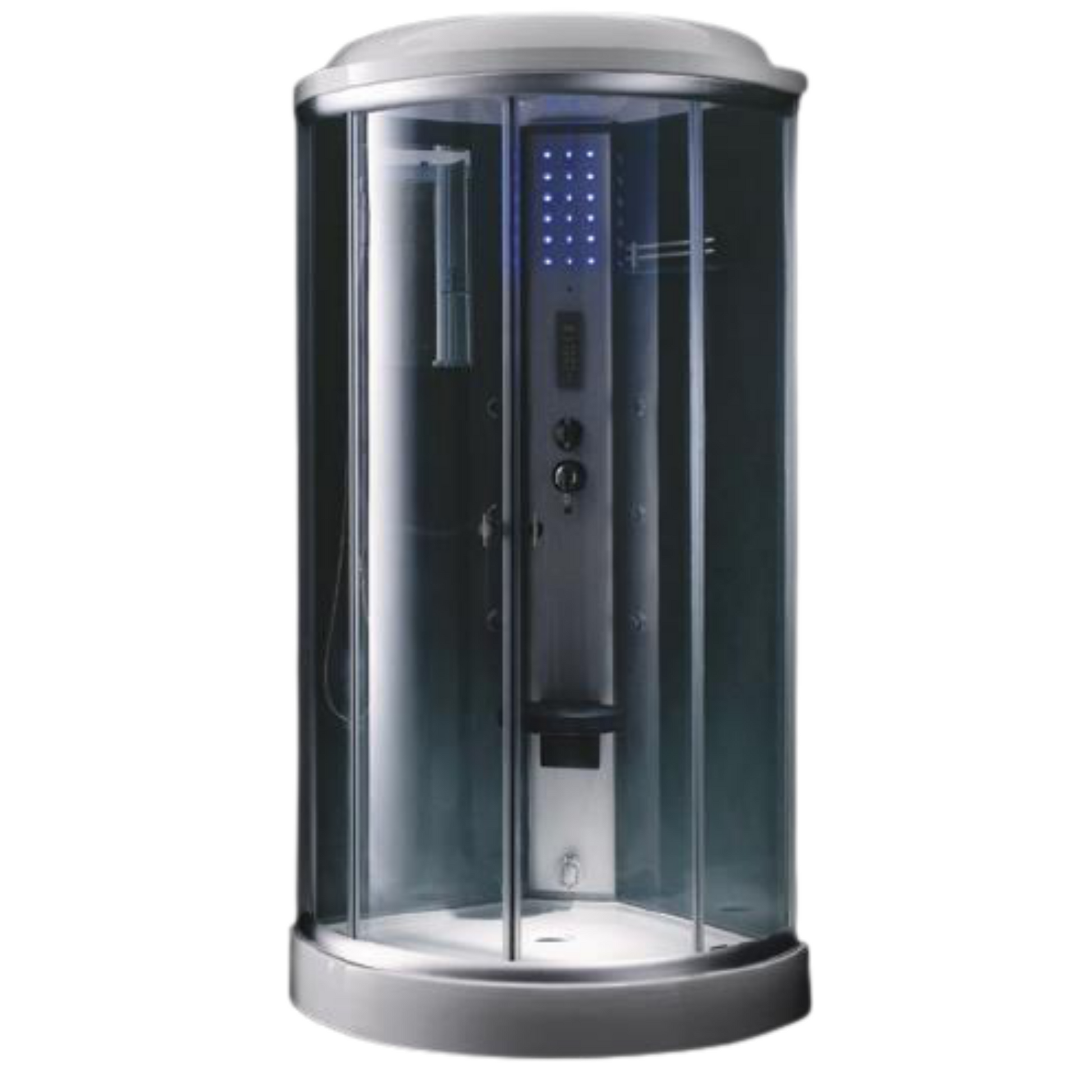 Steam Shower WS-9090C-Clear Glass by Mesa at MesaSteamShowers.com