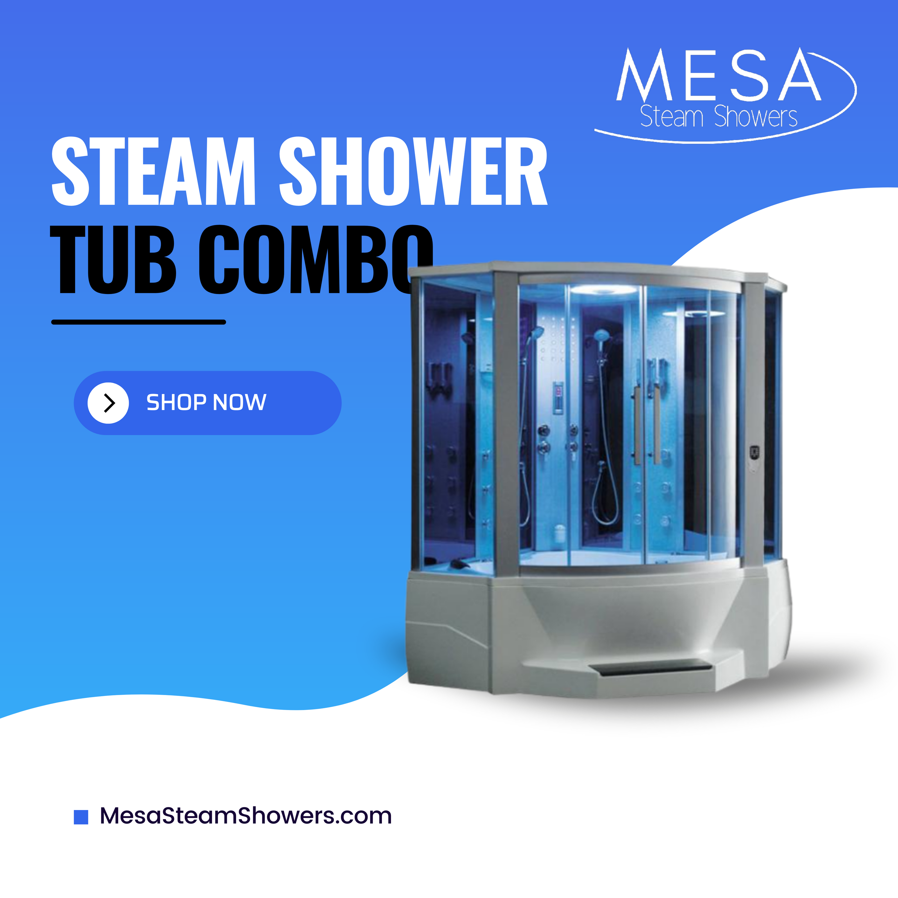 Shopping Main Menu Mesa Steam Showers