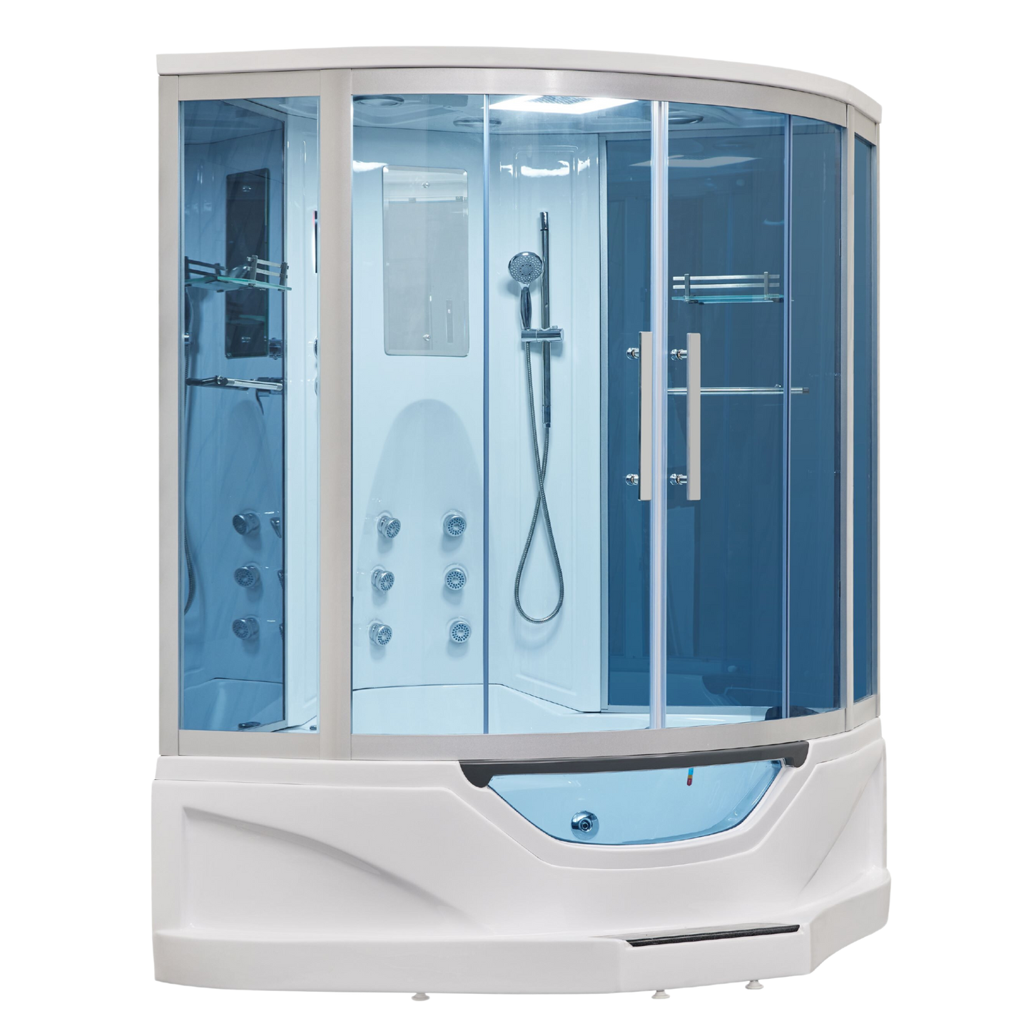 Mesa 702A Steam Shower Tub Combo - 61" x 61" x 89"