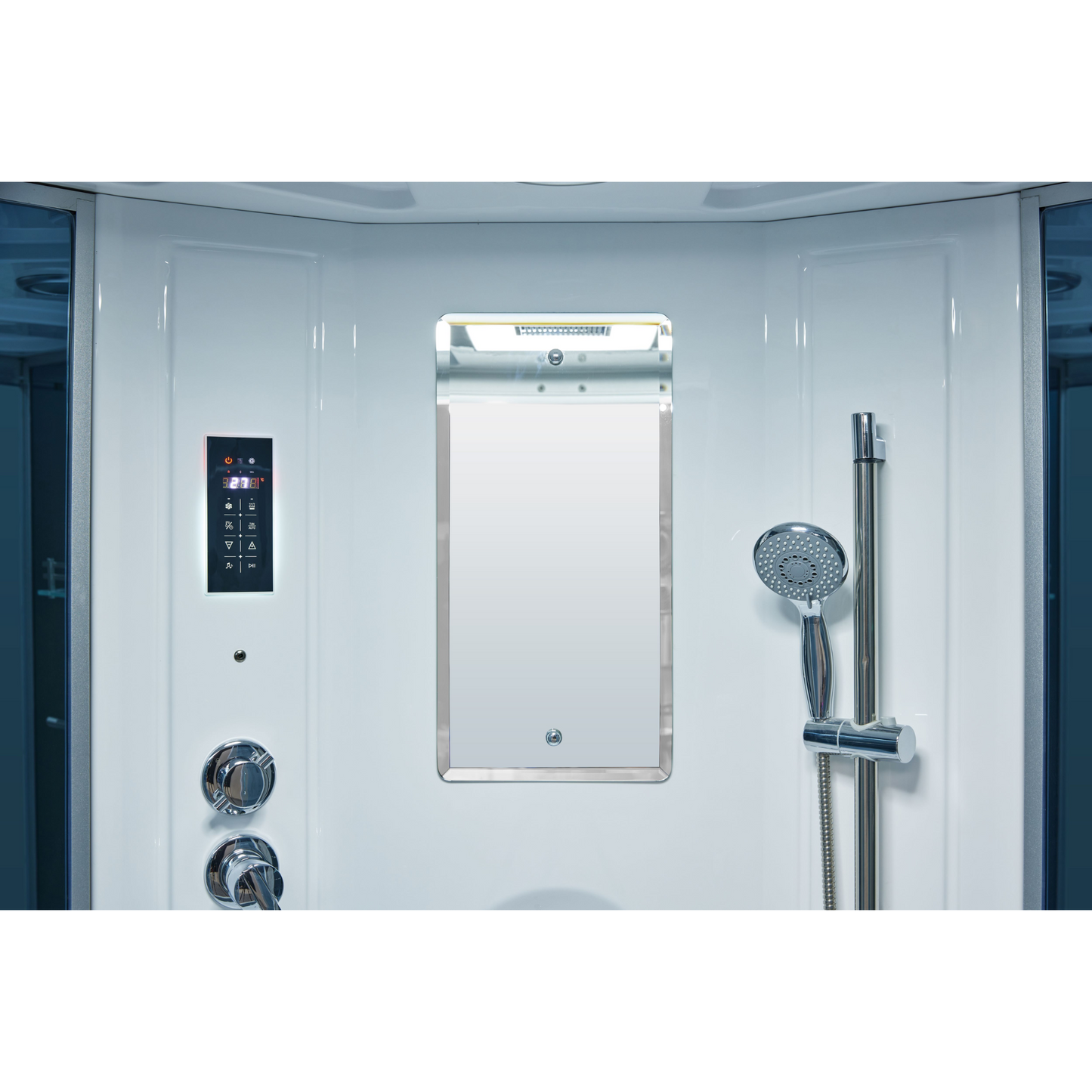 Mesa 702A Steam Shower Tub Combo - 61" x 61" x 89"