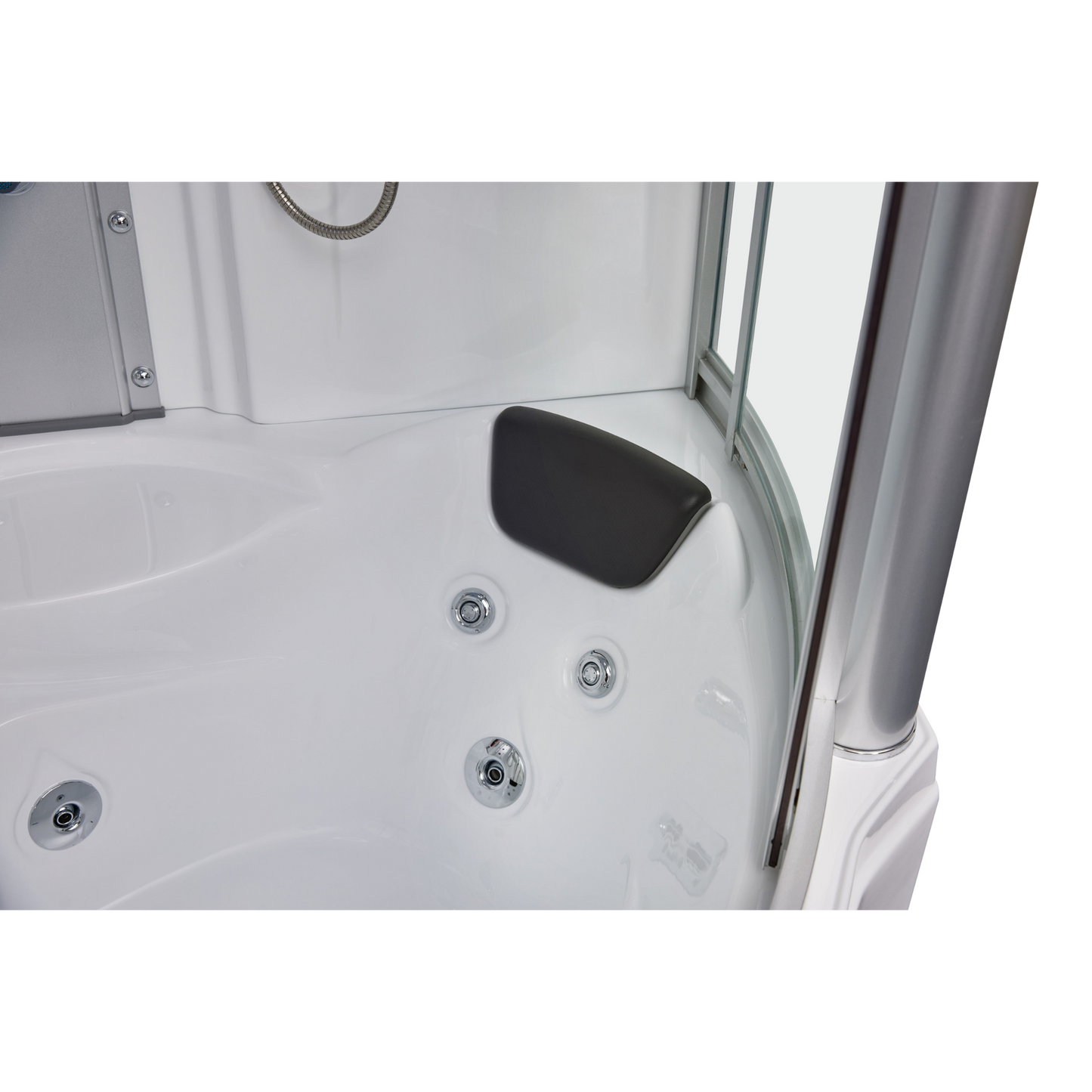 Mesa WS-608A Steam Shower Jetted Tub Combination 63" x 63" x 85"