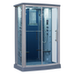 Mesa WS-803L Steam Shower 54"L x 35"W x 85"H - Blue Glass