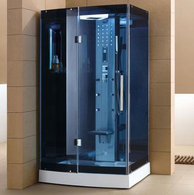 Mesa WS-300A Steam Shower 47"W x 35"D x 85"H - Blue Glass