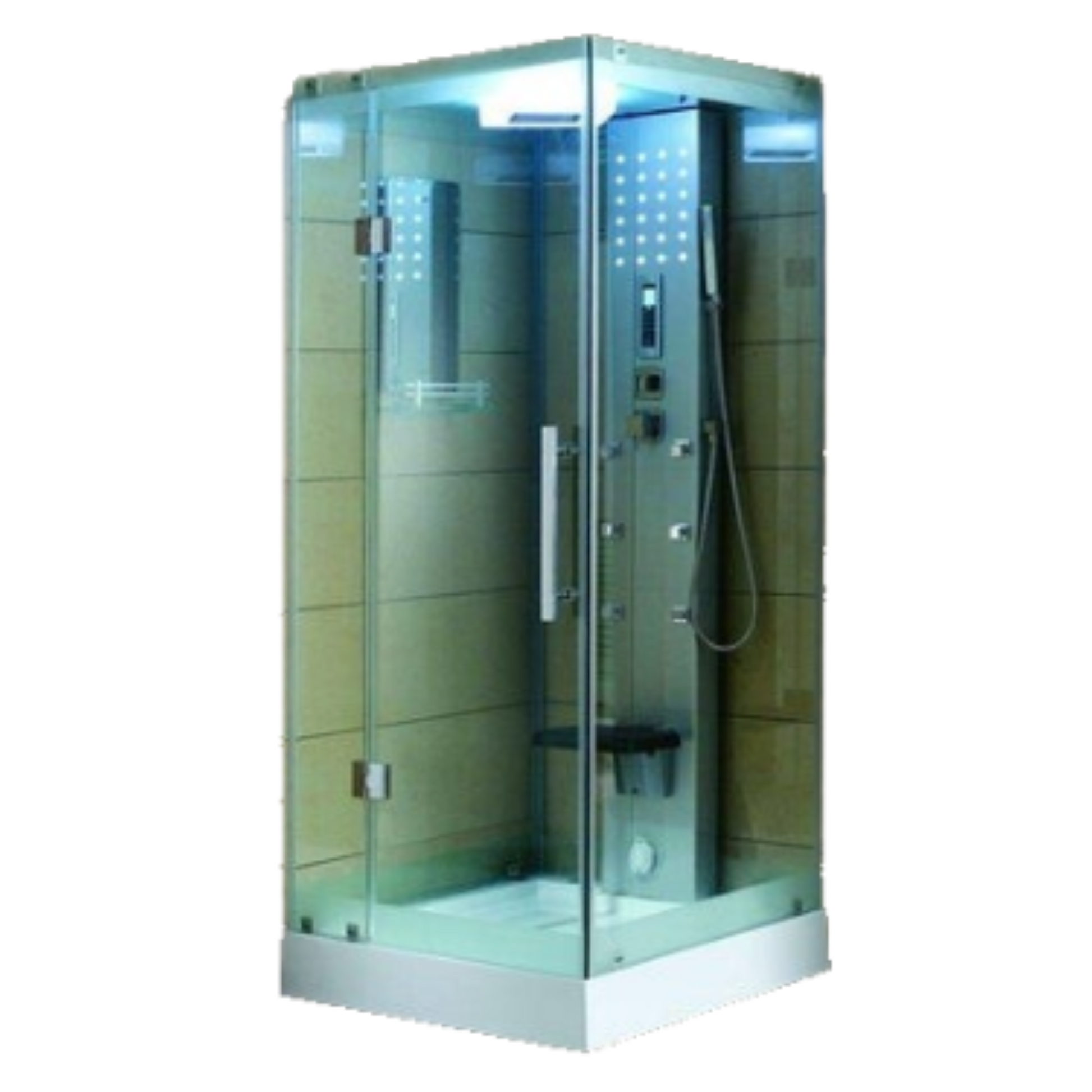 Steam Shower WS-303-Clear by Mesa at MesaSteamShowers.com