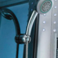 Mesa 802L Steam Shower 45"W x 32"D x 85"H - Blue Glass