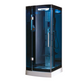 Mesa WS-301A Steam Shower - blue glass - Mesa Steam Showers